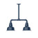 Warehouse Two Light Pendant in Navy (518|MSB18050T30)