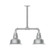 Warehouse Two Light Pendant in Painted Galvanized (518|MSB18049)
