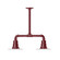 Radial Two Light Pendant in Barn Red (518|MSB15755T30)