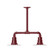 Radial Two Light Pendant in Barn Red (518|MSB15755T24G05)