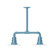 Radial Two Light Pendant in Light Blue (518|MSB15754G05)
