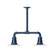 Radial Two Light Pendant in Navy (518|MSB15750)