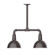 Deep Bowl Two Light Pendant in Architectural Bronze (518|MSB11451T30)