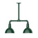 Deep Bowl Two Light Pendant in Forest Green (518|MSB11442)