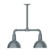 Deep Bowl Two Light Pendant in Slate Gray (518|MSB11440T36)