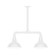 Cafe Two Light Pendant in White (518|MSB10544)