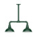 Cafe Two Light Pendant in Forest Green (518|MSB10542T48W08)