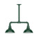 Cafe Two Light Pendant in Forest Green (518|MSB10542T36)
