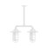 Vaportite Two Light Pendant in White (518|MSA05244T36)
