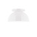 Arcade One Light Flush Mount in White (518|FMD43144)