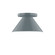 Pinnacle One Light Flush Mount in Slate Gray (518|FMD42140)