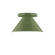Pinnacle One Light Flush Mount in Fern Green (518|FMD42122)