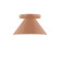 Pinnacle One Light Flush Mount in Terracotta (518|FMD42119)