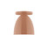 J-Series One Light Flush Mount in Terracotta (518|FMD41719)