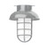 Vaportite One Light Flush Mount in Painted Galvanized (518|FMC06049)