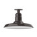 Warehouse One Light Flush Mount in Architectural Bronze (518|FMB18351)