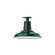Warehouse One Light Flush Mount in Forest Green (518|FMB18242G05)