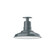 Warehouse One Light Flush Mount in Slate Gray (518|FMB18240W12)