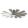 Windflower 60''Ceiling Fan in Graphite/Weathered Gray (441|FRW181560LGHWG)