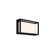 Framed LED Outdoor Wall Sconce in Black (281|WSW73614BK)