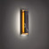 Zurich LED Wall Sconce in Black & Aged Brass (281|WS48318BKAB)