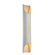 Mulholland LED Wall Sconce in White/Gold Leaf (281|WS42832WTGL)