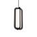 Echelon LED Pendant in Black (281|PD94322BK)