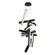 Chaos LED Chandelier in Black (281|PD64849BK)