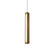 Chaos LED Mini Pendant in Aged Brass (281|PD64820AB)