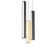 Chaos LED Pendant in Black/Aged Brass & Black (281|PD64803RBKABBK)