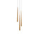 Cascade LED Pendant in Aged Brass (281|PD41803RAB)