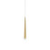 Cascade LED Mini Pendant in Aged Brass (281|PD41719AB)