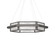 Atlantis LED Chandelier in Antique Nickel (281|PD39928AN)