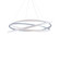Veloce LED Chandelier in Titanium (281|PD24848TT)