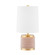 Bethany One Light Table Lamp in Aged Brass/Blush Combo (428|HL561201AGBBLSH)