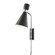 Willa One Light Wall Sconce in Polished Nickel/Black (428|HL295101PNBK)
