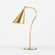 Lupe One Light Table Lamp in Aged Brass (428|HL285201AGB)