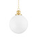 Beverly One Light Pendant in Aged Brass (428|H770701LAGB)