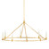 Josephine Eight Light Chandelier in Vintage Gold Leaf (428|H738808VGL)