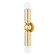 Lolly Two Light Wall Sconce in Aged Brass (428|H720102AGB)