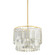 Melisa Three Light Pendant in Aged Brass (428|H715803AGB)