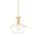 Alaina One Light Pendant in Aged Brass (428|H668701SAGBSCR)