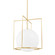 Frankie One Light Pendant in Aged Brass (428|H648701LAGB)