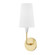 Janice One Light Wall Sconce in Aged Brass (428|H521101AGB)