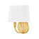 Clair Two Light Wall Sconce in Aged Brass (428|H497102AGB)