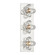 Shea Three Light Bath and Vanity in Polished Nickel (428|H410303PN)