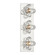 Shea Three Light Bath and Vanity in Polished Nickel (428|H410303PN)