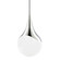 Ariana One Light Pendant in Polished Nickel (428|H375701LPN)