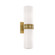 Natalie Two Light Wall Sconce in Aged Brass (428|H328102AGB)