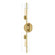 Ariel Two Light Wall Sconce in Aged Brass (428|H326102AGB)